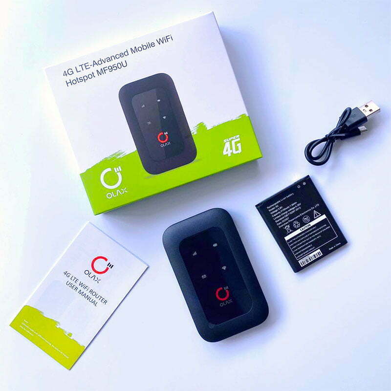 Router Modem Wifi Olax Portatil Mifi G Con Chip Liberado Tecno Musk